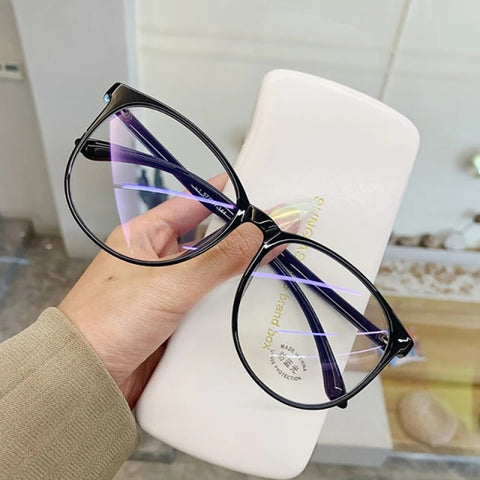 trendy rice nail glasses frame round luxury shades vintage glasses