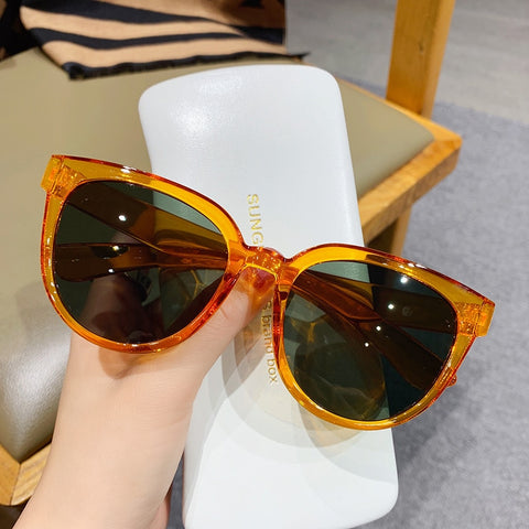 Sunglasses Fashion Big Round Sun Glasses for Female Oversized Shades