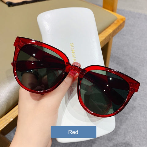 Sunglasses Fashion Big Round Sun Glasses for Female Oversized Shades