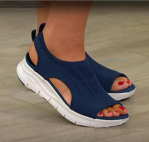 Plus Size Women's Shoes Comfort Casual Sport Beach Wedge Sandals