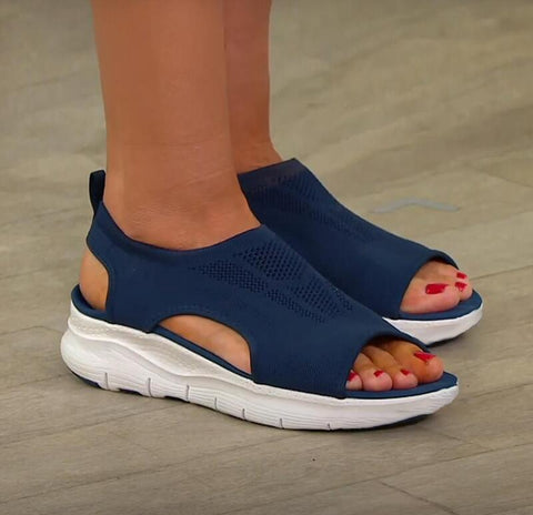 Plus Size Women's Shoes Comfort Casual Sport Beach Wedge Sandals