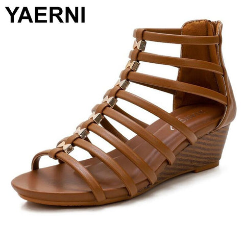 Fashion Casual Slippers Comfortable Flat Bottomed Toe Women Sandals