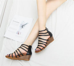 Fashion Casual Slippers Comfortable Flat Bottomed Toe Women Sandals