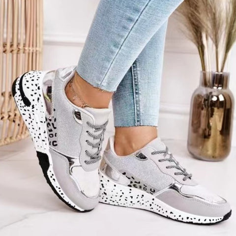 Women's Vulcanize Platform Sports Ladies Sneakers Breathable Plus Women Shoes