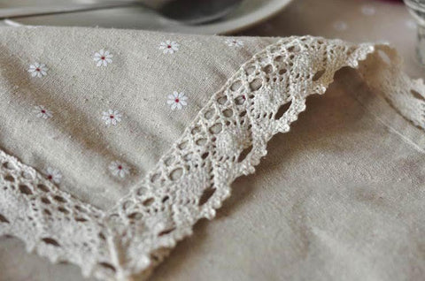 Linen Tablecloth High Quality Japan Stlye Table Cloth
