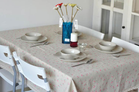 Linen Tablecloth High Quality Japan Stlye Table Cloth