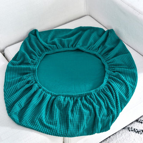 thick sofa seat cover cushion cover solid color soft stretch slipcovers