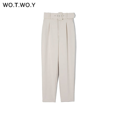 Formal High Waist Pants Women Skinny Office Lady Pencil Pants