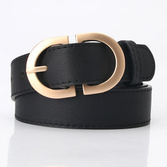 Leather Belts for Women Fashion Jeans Classic Retro Simple