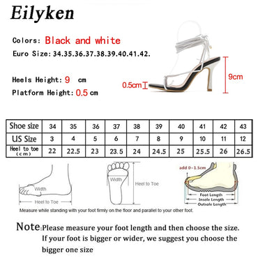 Fashion Lace Up Women Sandals Square Toe Thin Heel Cross Tied Party Shoes