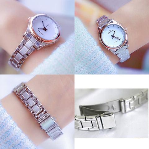 Diamond Watches Wristwatches Crystal Small Dial Ladies Watches