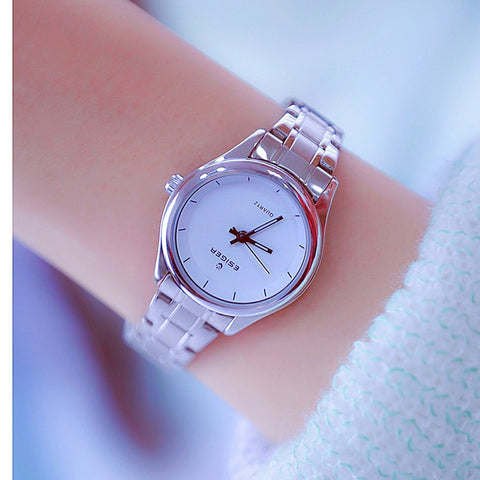 Diamond Watches Wristwatches Crystal Small Dial Ladies Watches