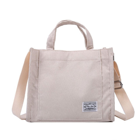 Designer Handbag Corduroy Ladies Bag Trend Single