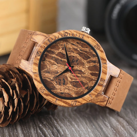 Creative Simple Wood Watches Original Bamboo