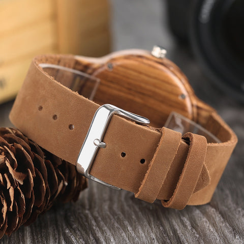 Creative Simple Wood Watches Original Bamboo