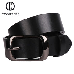 strap casual all-match Women brief genuine leather belt