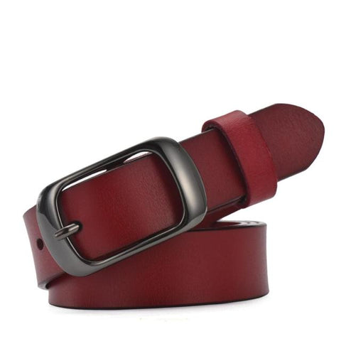 strap casual all-match Women brief genuine leather belt