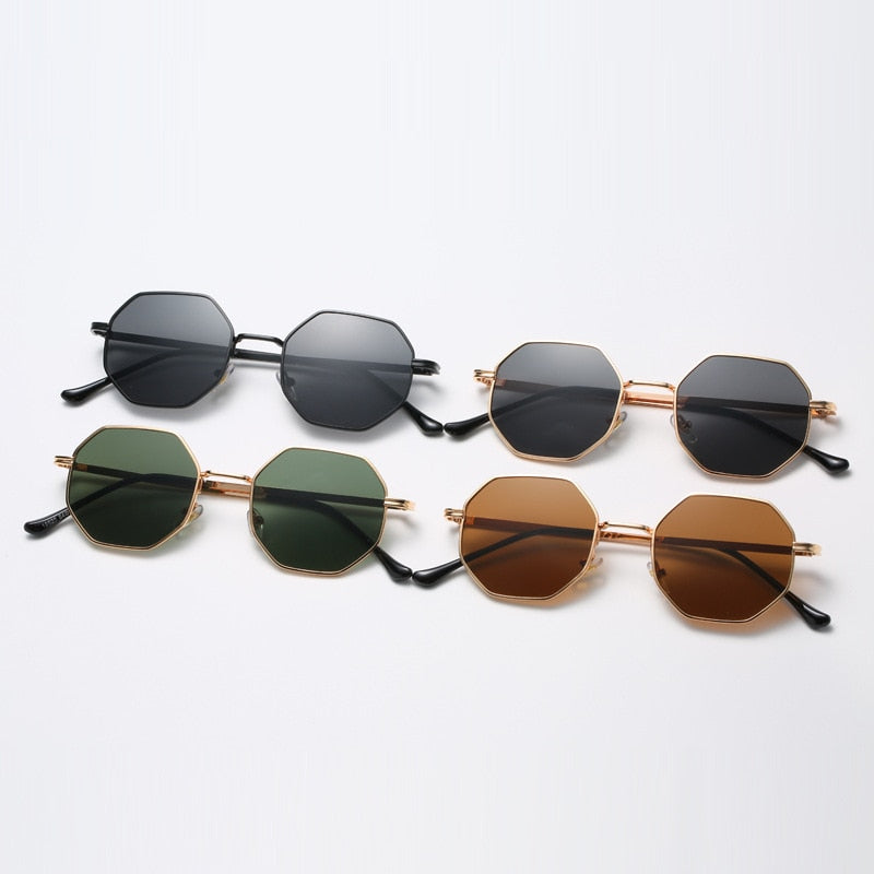 Women Fashion Irregular Frame Sun glasses Vintage Female Eyewear