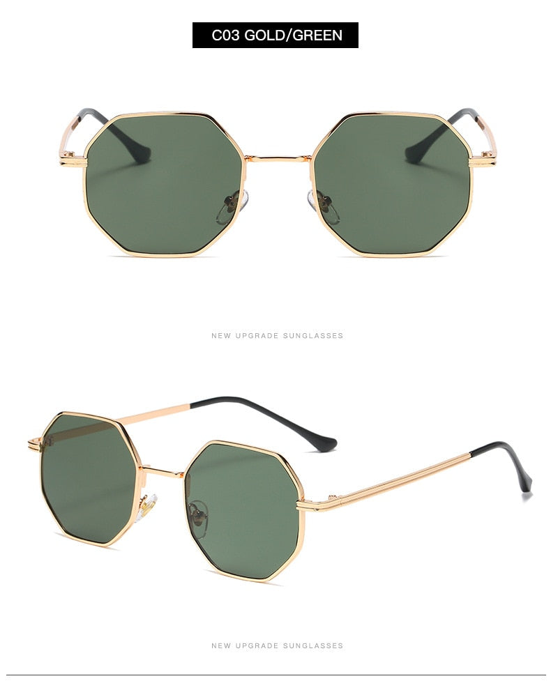 Women Fashion Irregular Frame Sun glasses Vintage Female Eyewear