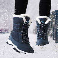 Women Boots Waterproof Winter Shoes Women Snow Boots Platform