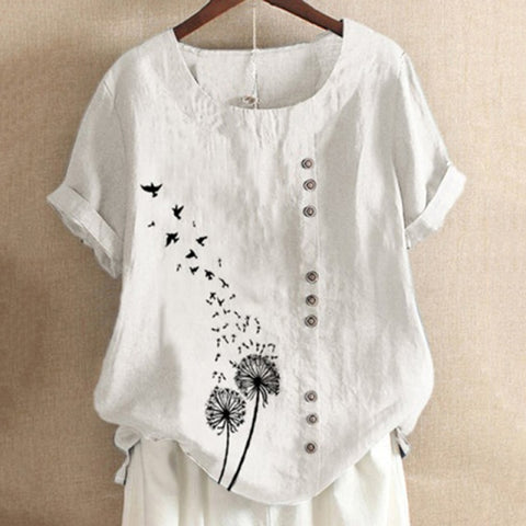 Brand Blouses Clothing Summer Office Lady Big Size Tunic Tops