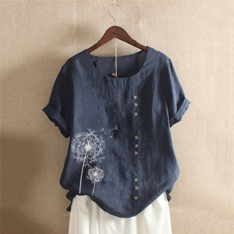 Brand Blouses Clothing Summer Office Lady Big Size Tunic Tops