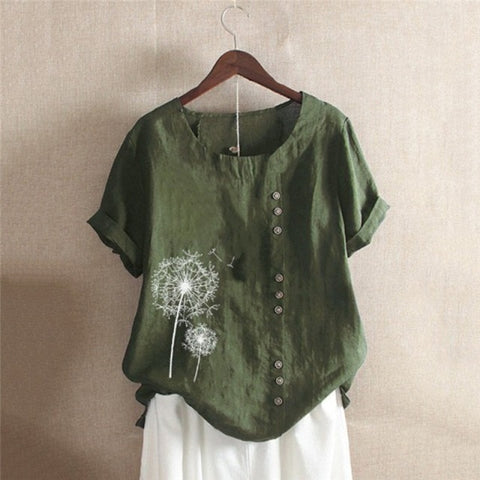 Brand Blouses Clothing Summer Office Lady Big Size Tunic Tops