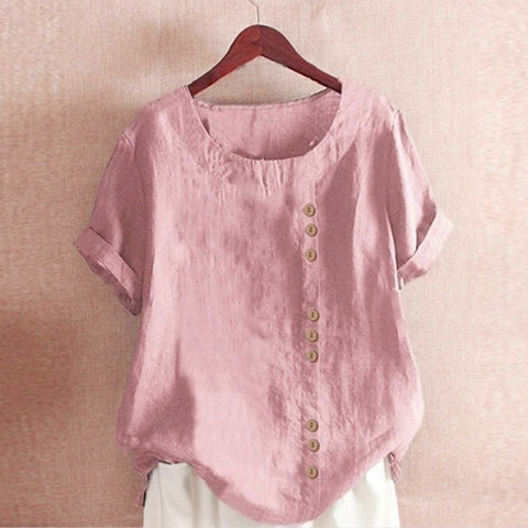 Brand Blouses Clothing Summer Office Lady Big Size Tunic Tops