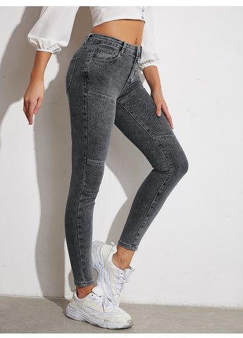 Womens Stretch Hip Skinny Jeans High Waist Fit Leggings Comfy Denim Jeggings