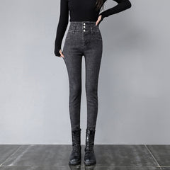 High Waist Jeans Skinny Pants Slim Fit