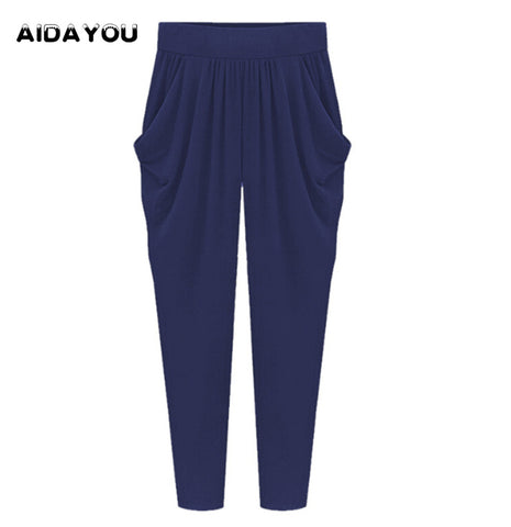 Casual Pants Plus Size Women Curvey Trousers