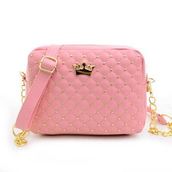 Dream Small Crown Mini Rivet Shoulder Bag