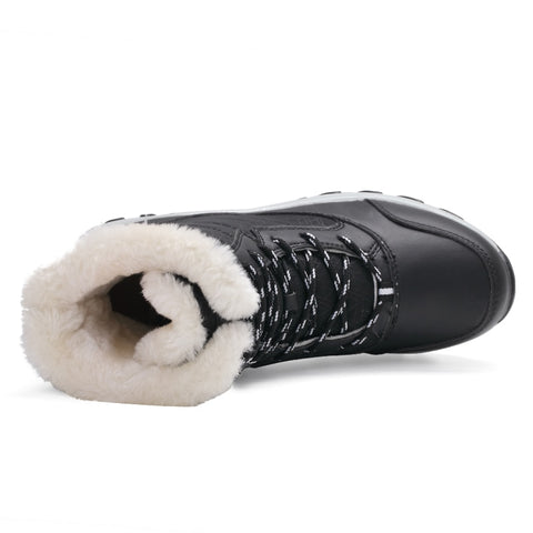 Snow Boots Winter Warm Boots Thick Bottom Platform Waterproof Ankle