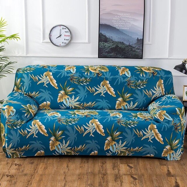 Geometric Colorful Printing Elastic Slipcovers Cover Sofa