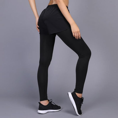 Gym Workout Fitness Leggings and Shorts Compression Running