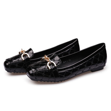 Soft Bottom Square Toe Striking Boat Shoes