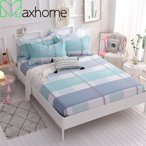Y1 Cotton Fitted Sheet Bed with Elastic  Pad Mattress Protector