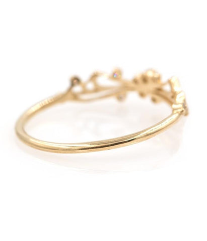Chic Zircon Butterfly Wings Ring