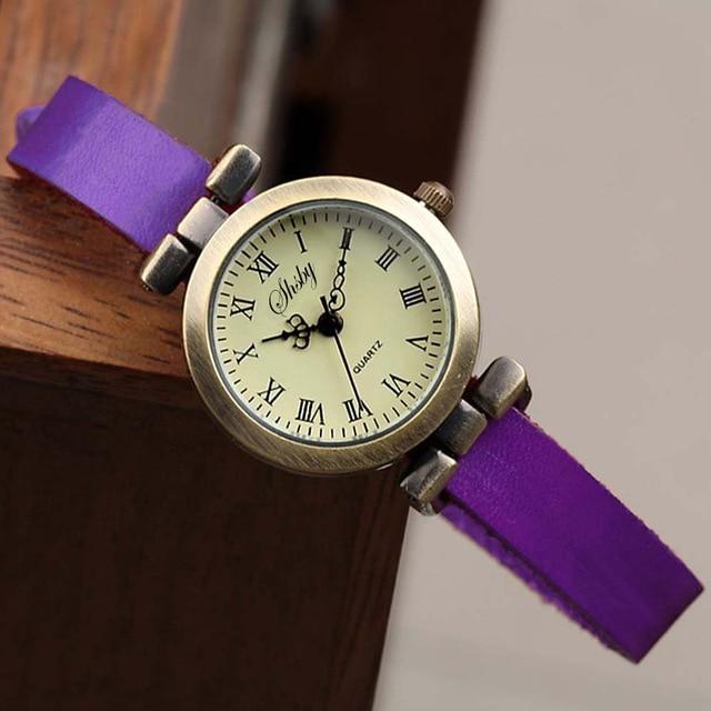 New fashion hot-selling leather female watch