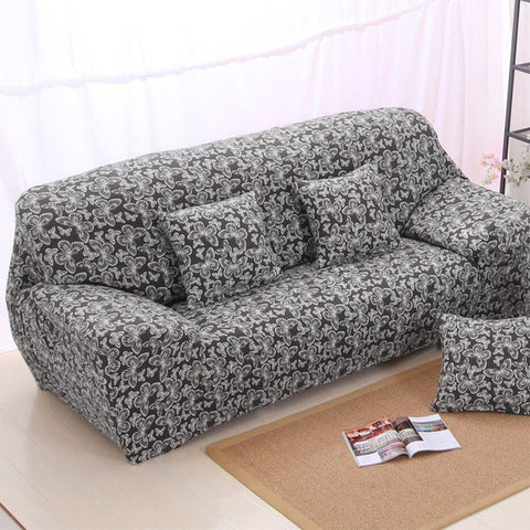 Modern Elastic Living Room Slipcovers 1/2/3/4 Seater Sectional Sofa Covers