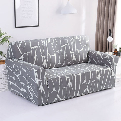 Modern Elastic Living Room Slipcovers 1/2/3/4 Seater Sectional Sofa Covers