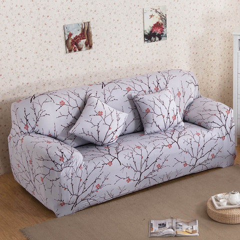 Modern Elastic Living Room Slipcovers 1/2/3/4 Seater Sectional Sofa Covers