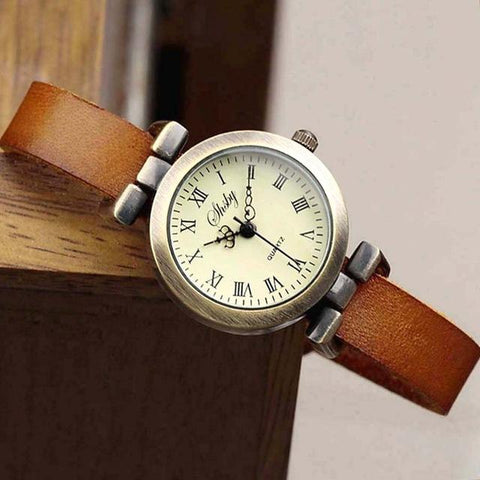 New fashion hot-selling leather female watch