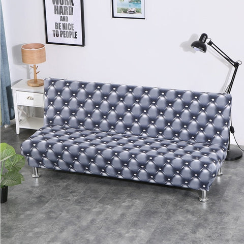 Tight Wrap Couch Cover Without Armrest Sofa Bed Cover