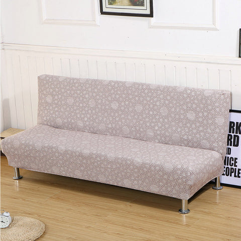 Tight Wrap Couch Cover Without Armrest Sofa Bed Cover