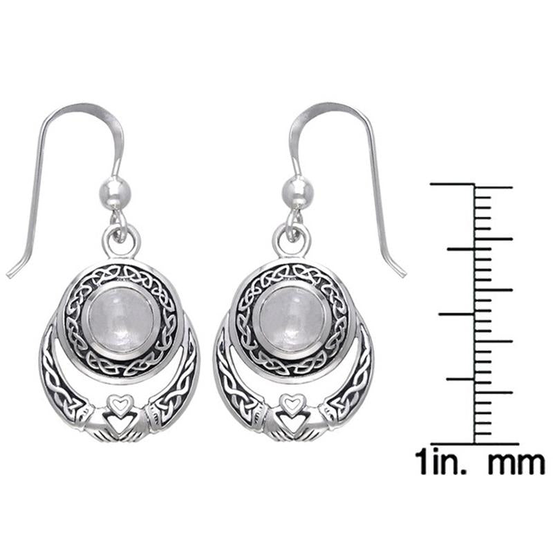 Vintage Tibetan Silver Drop Earrings