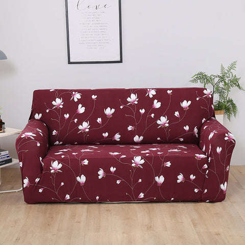 Flower Tightly Wrap Sofa Cover