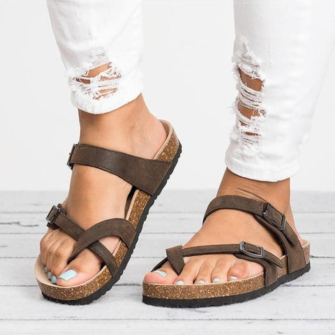 Flip Flops Plus Size 35-43 Flat Sandals Beach Summer Casual Shoes