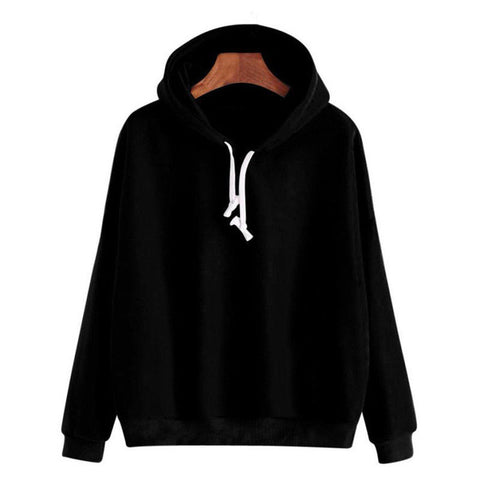 Autumn Casual Long Sleeve Hooded Pullover Hoodie