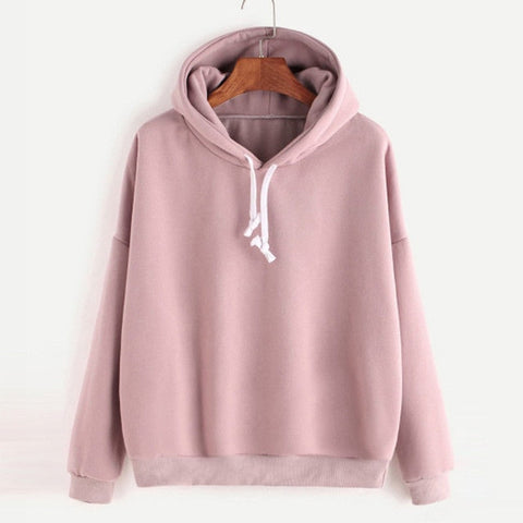Autumn Casual Long Sleeve Hooded Pullover Hoodie